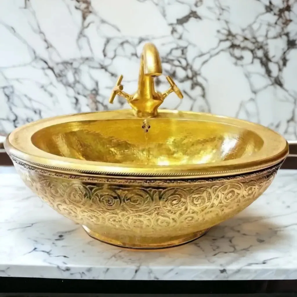 The Art of Moroccan Brass: Handmade Luxury Faucets